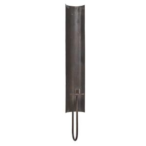 Väggljusstake - Återvunnen Metall - 9 x 63 cm - www.frokenfraken.se