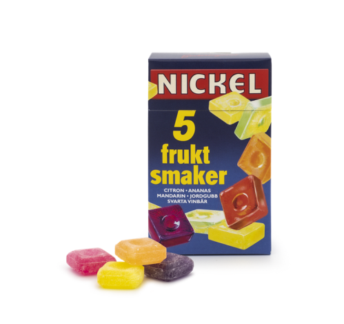 Nickel - Frukt - Gammaldags Blandning - 100g - www.frokenfraken.se