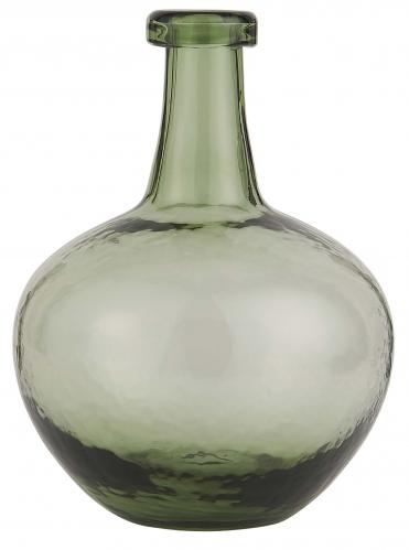 Vas - Glasflaska - Grön - Ø17 x 24 cm - www.frokenfraken.se