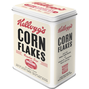 Plåtburk - Kellogg´s - Corn Flakes - Orginal - L - www.frokenfraken.se
