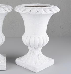 Kruka - Pokal Vit - 30cm - www.frokenfraken.se