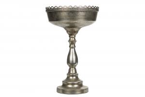 Kruka - Pokal - Silver - 40 x Ø25 cm - www.frokenfraken.se