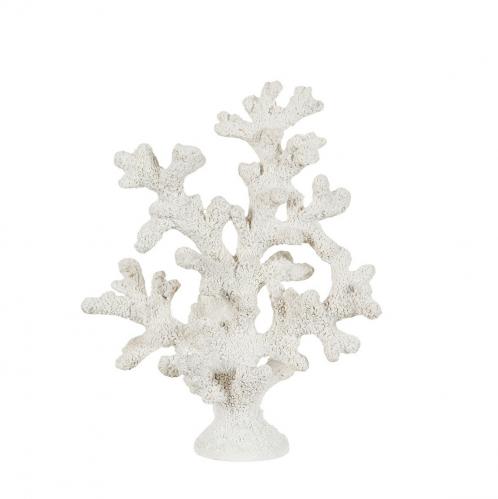 Korall - Dekoration - vit - 20 x 16 x 8cm - www.frokenfraken.se