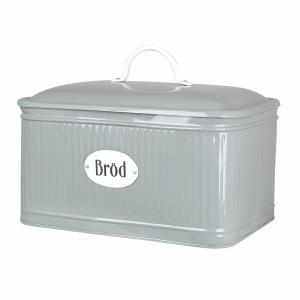 Plåtburk - Bröd - Grön - 29 x 20 cm - www.frokenfraken.se
