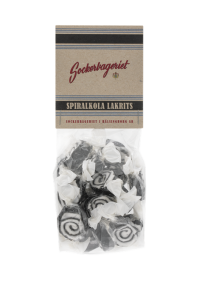 Spiralkola - Lakrits -125g - www.frokenfraken.se