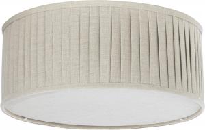 Taklampa - Plafond - Plissé - Beige - Ø45 cm - www.frokenfraken.se