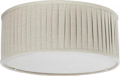 Taklampa - Plafond - Pliss - Beige - 45 cm - www.frokenfraken.se