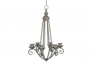 Ljuskrona - Kronljus Metall - 34 x 50/H90 cm - www.frokenfraken.se