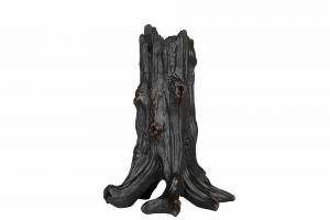 Ljusstake Stubbe - Brun/Svart - 15 cm - www.frokenfraken.se