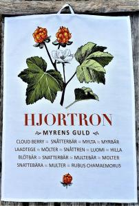 Handduk - Hjortron - Vit - 50 x 70 cm - www.frokenfraken.se