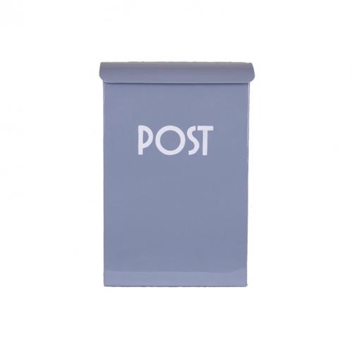 Postlåda Blå - 17 x 7 x 25 - www.frokenfraken.se