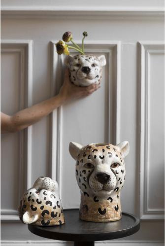 Vas - Gepard - Vase Cheetah - 23 x 24 x 28 cm - www.frokenfraken.se