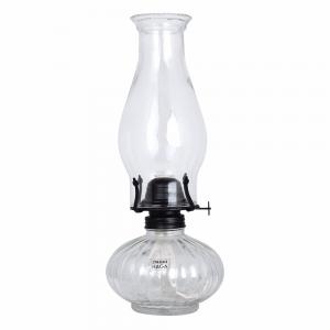 Fotogenlampa Glas/Grafit - 32,5 x Ø13 cm - www.frokenfraken.se