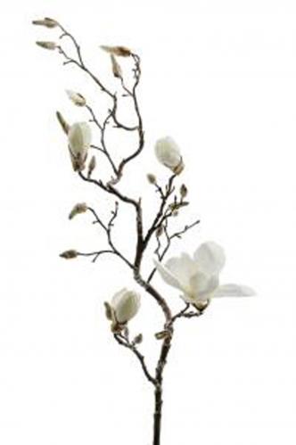 Magnolia - Vit - 135 cm - www.frokenfraken.se