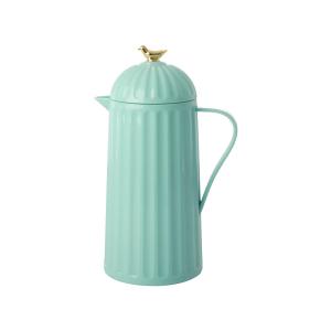 Termos - Mint med guldfågel - 1L - www.frokenfraken.se