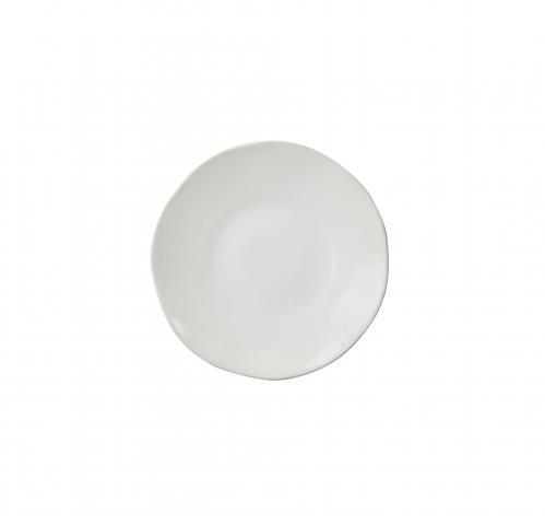 Tallrik - Stengods Vit - 6 st - Ø18 cm - www.frokenfraken.se