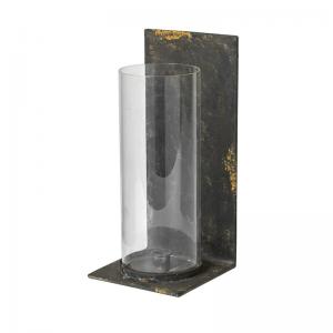 Väggljusstake - Cylinder Glas Industri - 33 x 15 cm - www.frokenfraken.se