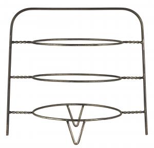 Tallrikshållare - 3 Våningar - Fruktfat - Kakfat Ø:22 cm - 33,5 X 22 X 32 CM - www.frokenfraken.se