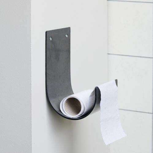 Toalettpappershllare - Jrn - 20 x 12 cm - www.frokenfraken.se