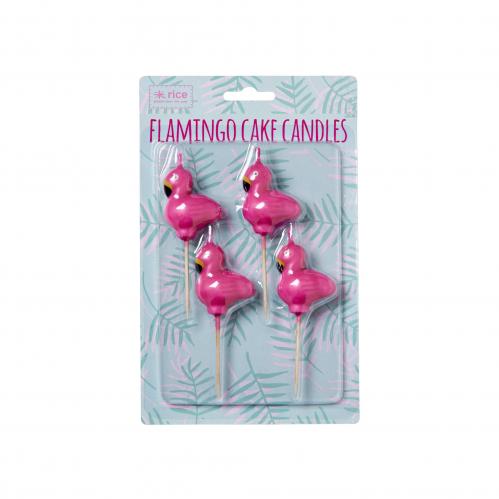 Trtljus - Flamingos - Rosa - 4 pack - www.frokenfraken.se