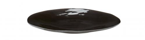 Tallrik - Stengods Svart - 6 st - Ø27 cm - www.frokenfraken.se