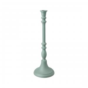Ljusstake - Dimgrön - Ø13 x 37 cm - www.frokenfraken.se