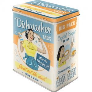 Plåtburk - Dishwasher Tabs - L - www.frokenfraken.se
