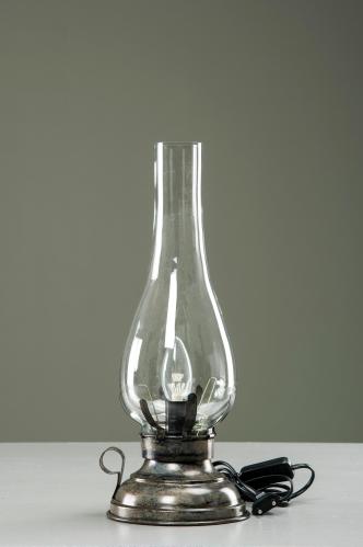 Lampa - Fotogenlampa med el - Onyx - 45 cm - www.frokenfraken.se