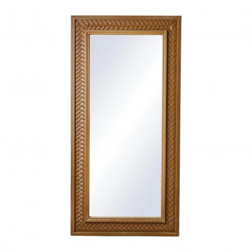 Spegel - Konjaksbrun - 60 x 120 x 3 cm - www.frokenfraken.se