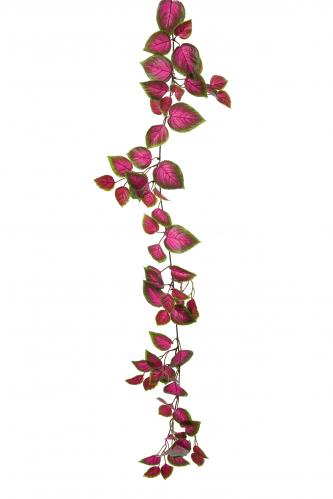 Palettblad girlang - Rosa - 160 cm - www.frokenfraken.se