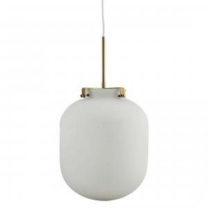 Lampa - Ball - Vit - 35 x 30 cm - www.frokenfraken.se