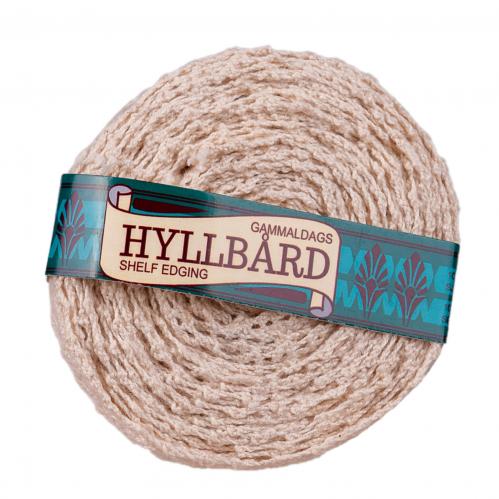 Hyllbrd - Antik Crme - 1,5 cm bred - www.frokenfraken.se