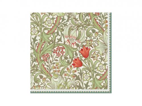 Servett - William Morris Golden Lily - 33 x 33 cm - www.frokenfraken.se