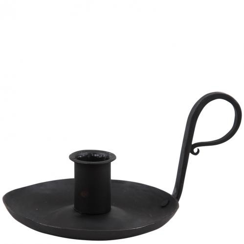 Ljusstake - Kammarljusstake - Gjutjärn - 8 x 17 cm - www.frokenfraken.se