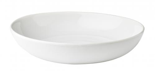 Uppläggninsfat - Stengods Vit - 7 x Ø31 cm - www.frokenfraken.se