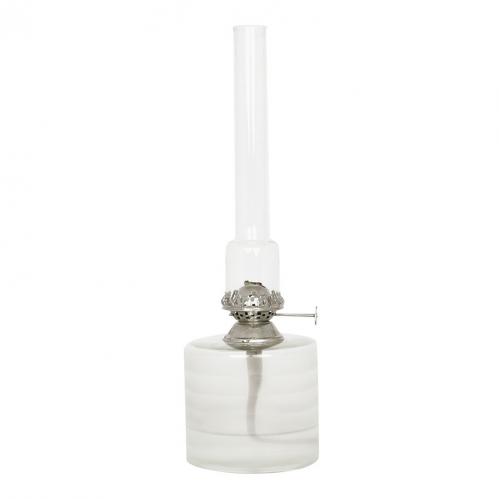 Fotogenlampa Rak Frost Stor Nickel - 32 x 9,5 cm - www.frokenfraken.se