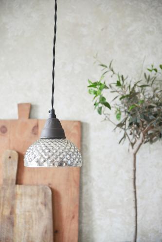 Taklampa - Fattigmanssilver & Metall - 20 cm - www.frokenfraken.se