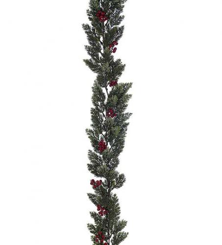 Cypressgirlang med kottar- Julgirlang - Barr Grn - 160 cm - www.frokenfraken.se