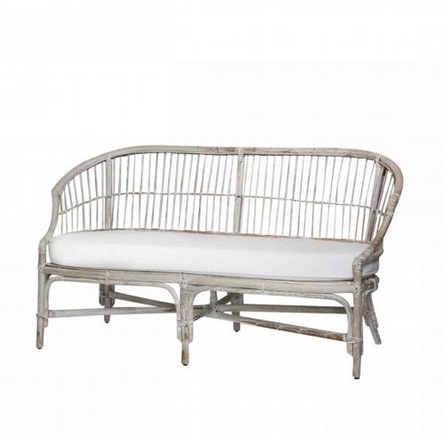 XXX_Soffa med dyna - Rotting - Créme/Natur - 85 x 153 x 68 cm - www.frokenfraken.se