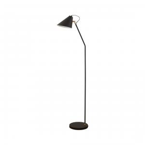 Golvlampa - Club - Svart - 130 x 20 cm - www.frokenfraken.se