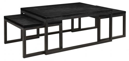 TOSHU Coffeetable 3-piece Black (SP1100) - www.frokenfraken.se