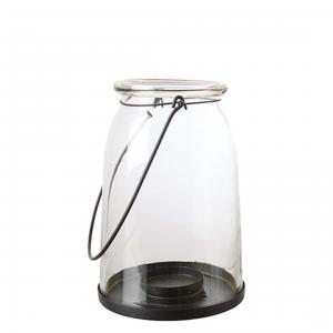 Hängande Lykta - Glas/Metall - 20 x Ø14 cm - www.frokenfraken.se