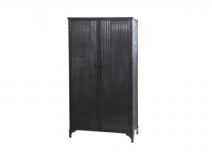 Skåp - Factory - Antik Svart - 152 x 81 x 40,5 cm - www.frokenfraken.se