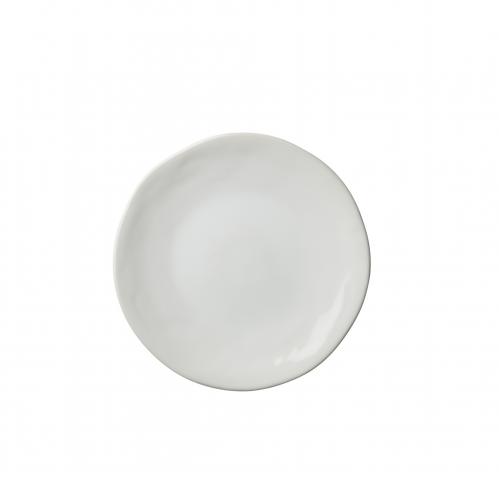 Tallrik - Stengods Vit - 6 st - Ø21 cm - www.frokenfraken.se
