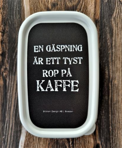 Mellislda - En gspning r ett tyst rop p kaffe - 10,6 x 6,8 x 4,0 cm - www.frokenfraken.se
