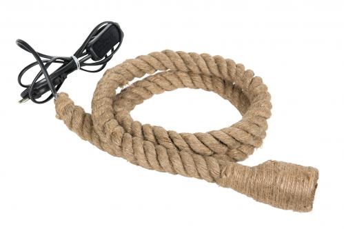 Lampa - Rep Jute Natur - 150 cm - www.frokenfraken.se