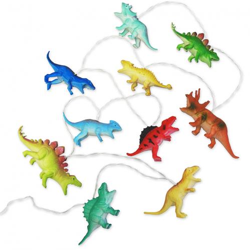 Ljusslinga - Dinosaurier - Bright Colors - 180 cm - www.frokenfraken.se