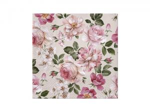 Servett - Roses Glory - 33 x 33 cm - www.frokenfraken.se