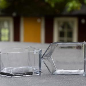 Glasskäppa - Sockerlåda - Glas stor - 1 Liter - www.frokenfraken.se