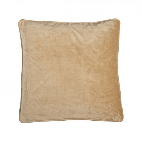 Kuddfodral - Sammet - Guld - 45 X 45 cm - www.frokenfraken.se